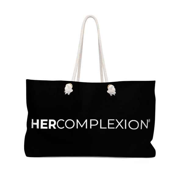 Her Complexion Weekender Bag (Black)