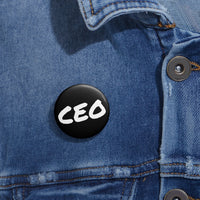 CEO Original Button (Black)