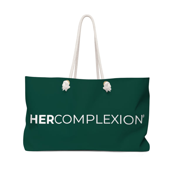 Her Complexion Weekender Bag (Green)